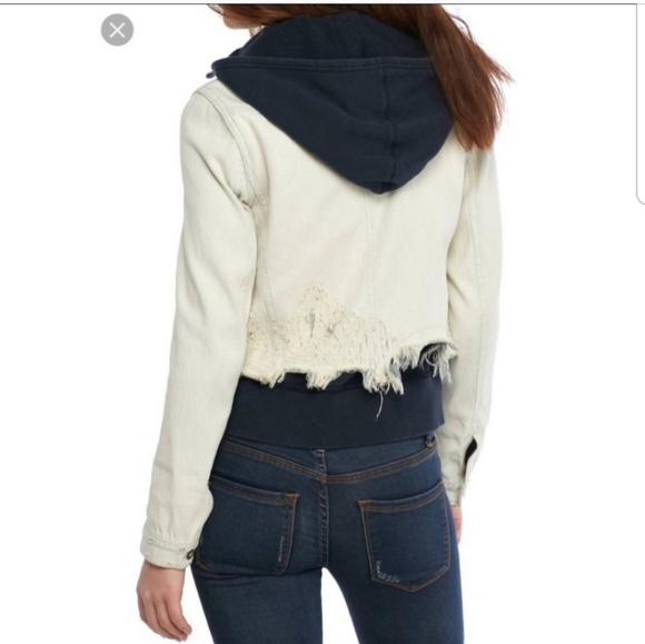 Free People Jean Jacket S EUC - Picture 3 of 9